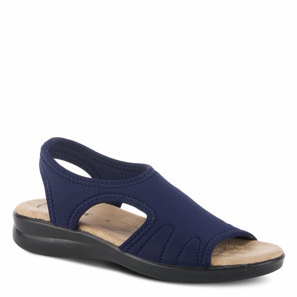 SmoothGripFastenings Flexus By Spring Step Women's Nyaman - Navy