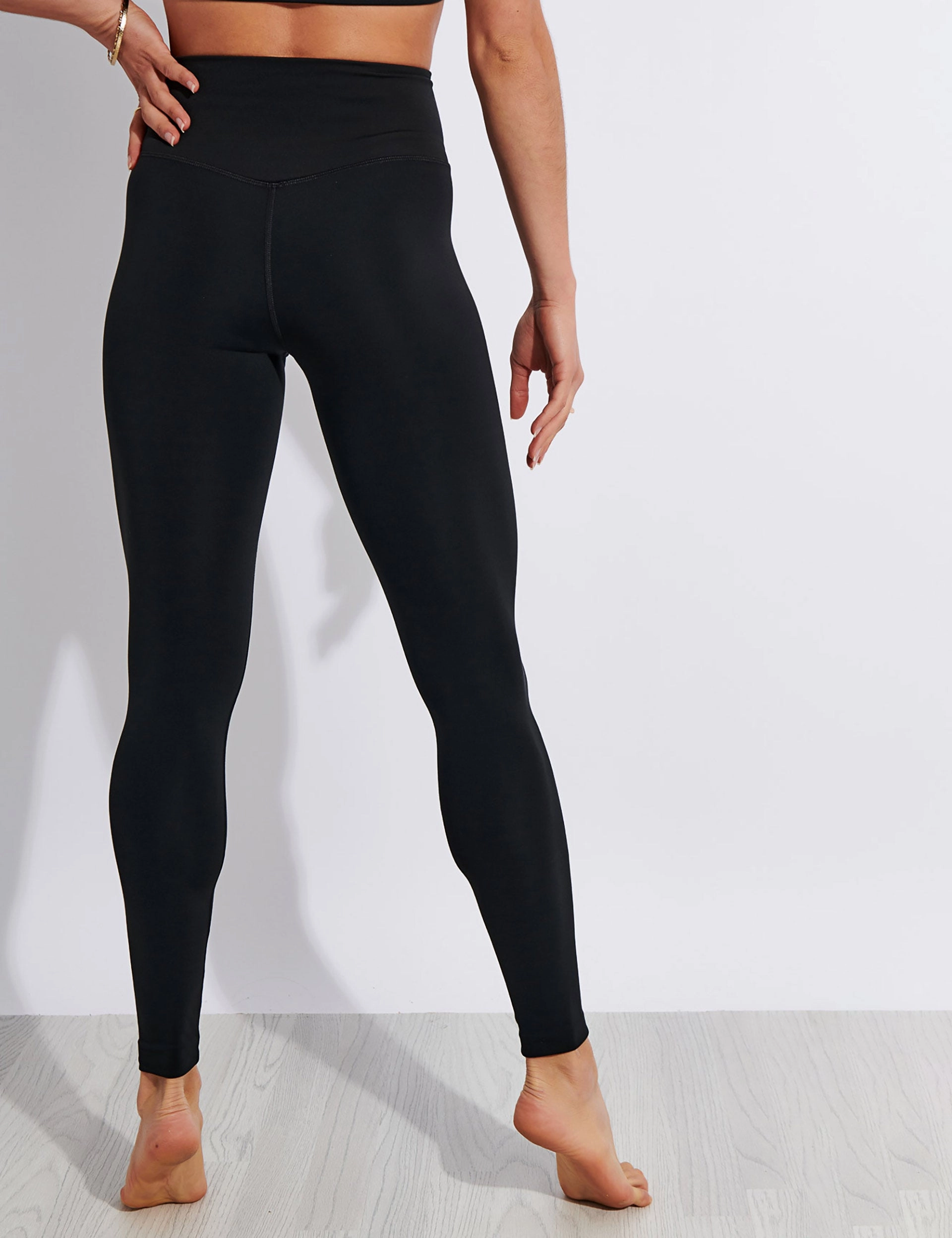 Ultra Thin FLOAT High Waisted Legging - Black