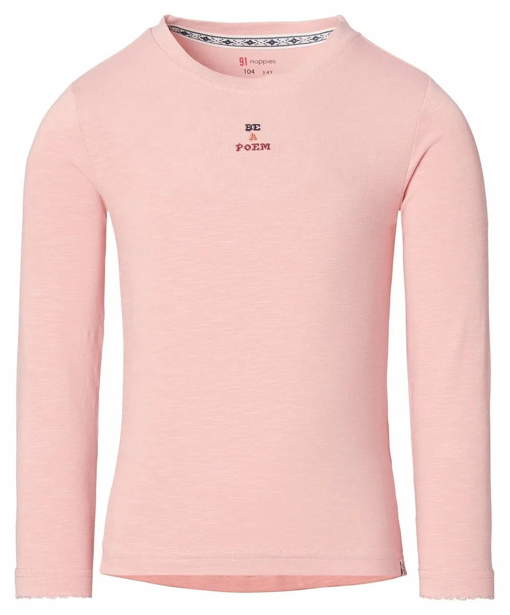 Washable kids' apparel cute Noppies Kingsland Misty Rose Longsleeve Tee