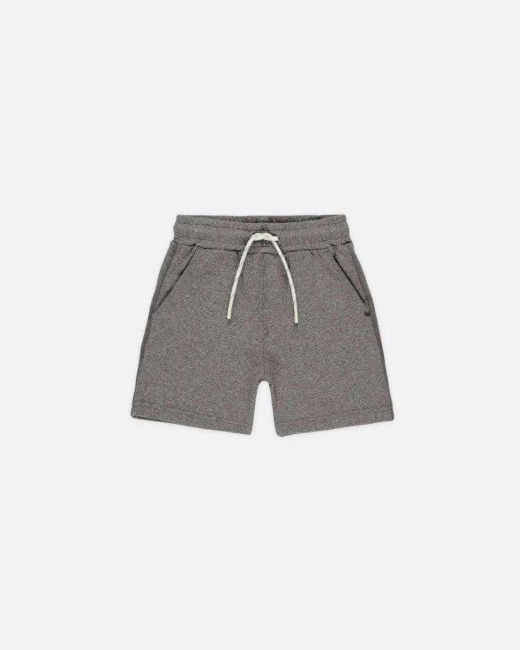 Rylee & Cru Oceanside Tech Short - Heathered Grey Unisex kids' clothing