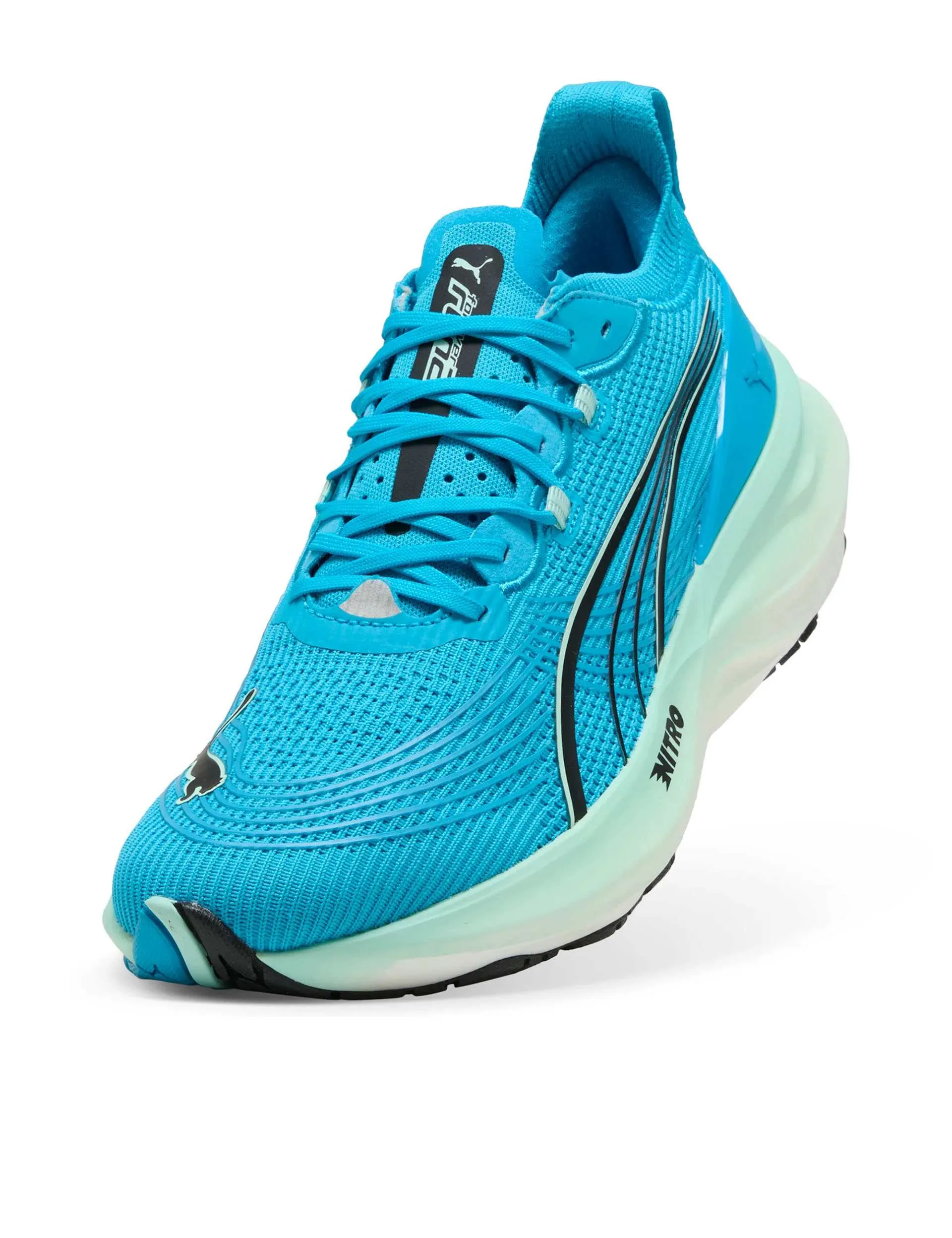stable - sole - feature shoes Foreverrun Nitro 2 - Speed Blue-Mint Melt