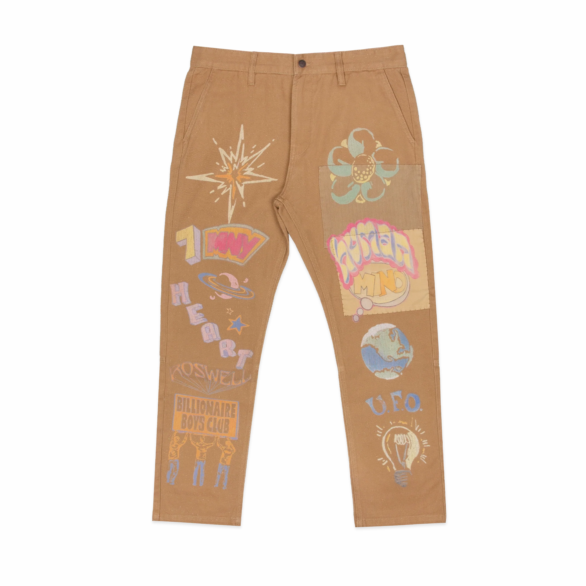 Billionaire Boys Club BB Wordly Pant 'Latte' Ultraviolet Protection Fantasy Mood