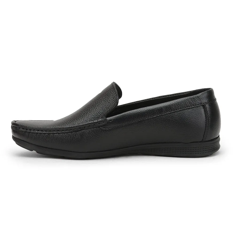 Fortune (Black) Casual Loafer Shoes For Men HOL-106 By Liberty Energy Return Foam Technology fitness competition