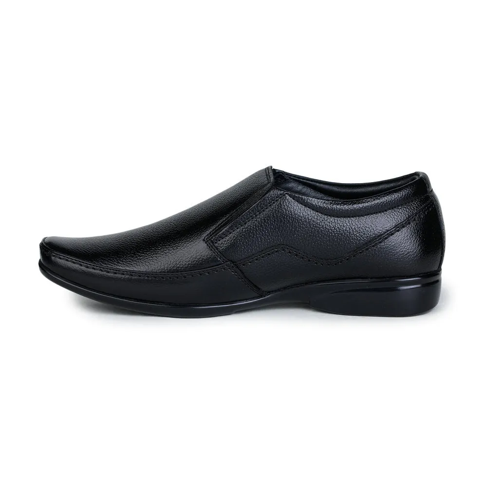 Fortune (Black) Classic Loafer Shoes For Men HOL-11 By Liberty cushioning - shoes Mountain Run