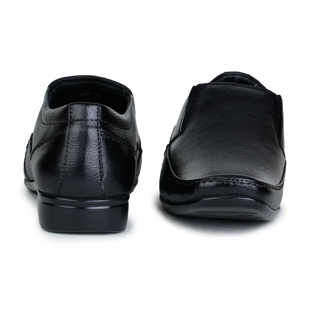 relay - run Fortune (Black) Classic Loafer Shoes For Men HOL-11 By Liberty