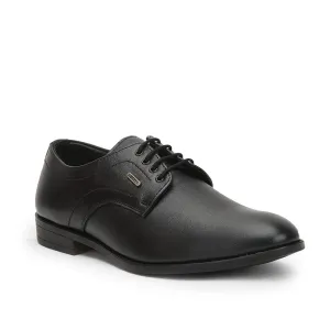 Fortune (Black) Formal Lace Up Derby Shoes For Men HOL-109 By Liberty Reinforced Stitching