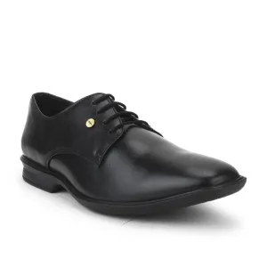 Fortune Black Formal Lace Up Derby Shoes For Men LUCIO-201 By Liberty Responsive Sole Technology speed running shoes