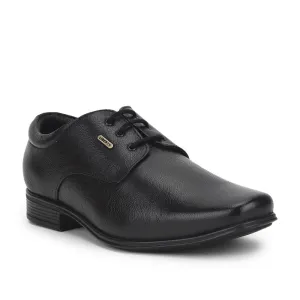 Fortune (Black) Formal Lace Up Derby Shoes For Men Uvl-305 By Liberty Durable Rubber Composite