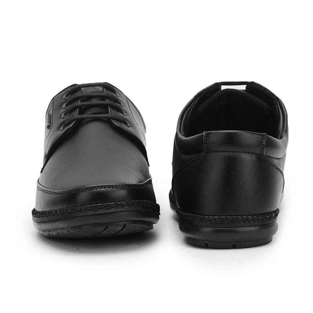 Fortune (Black) Formal Lace Up Shoes For Men ER-61 By Liberty evening - wear shoes