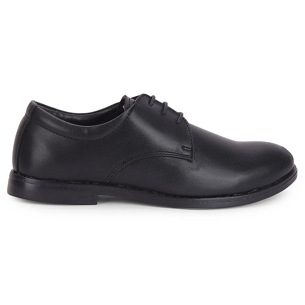 Fortune Black Formal Lacing Derby Shoes For Men MONTRICH-E By Liberty Thermoregulation