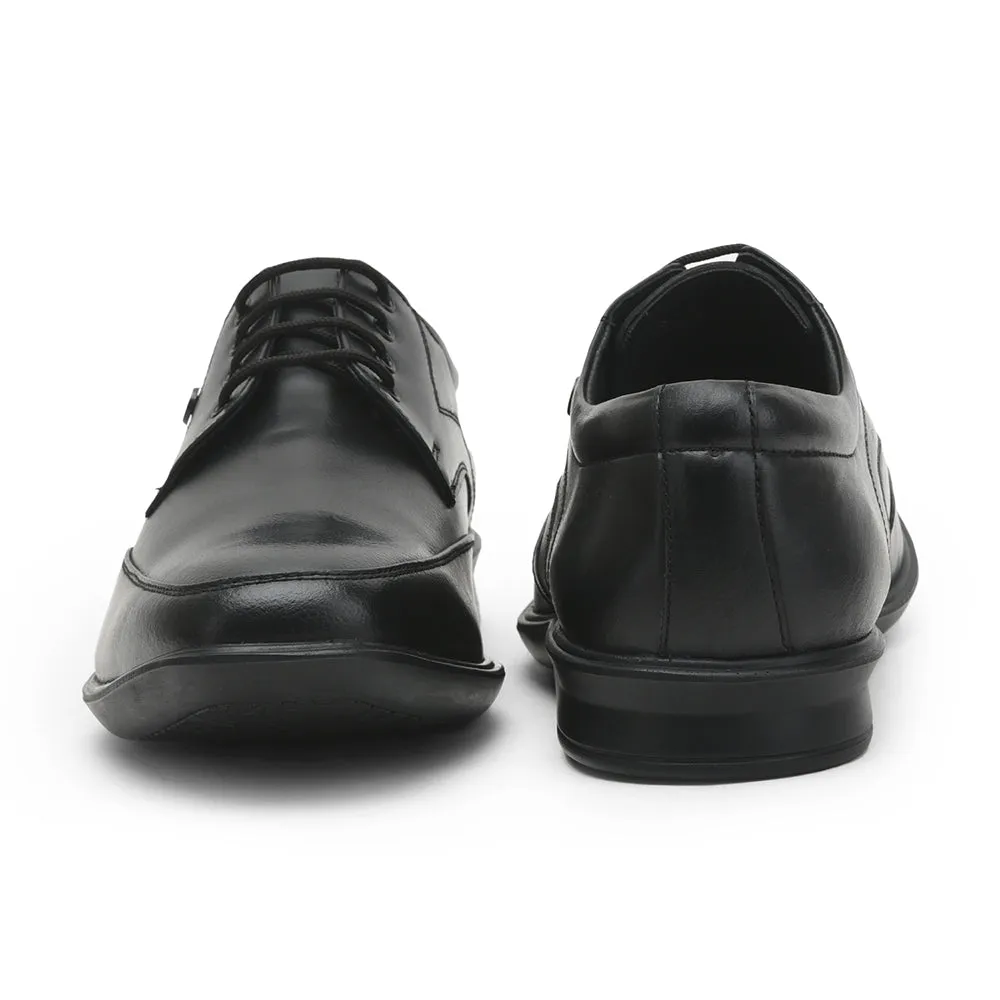Fortune Black Formal Lacing Shoes For Men LUCIO-502 By Liberty indoor accessory