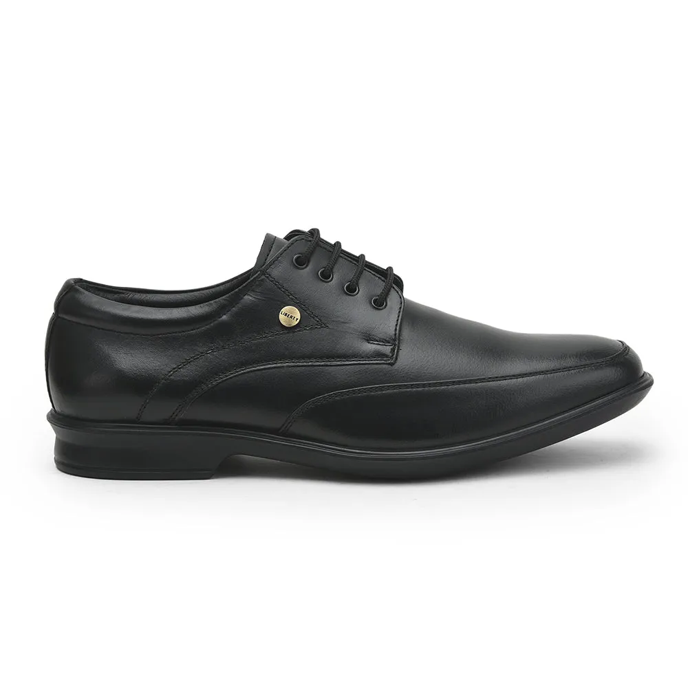 Fortune Black Formal Lacing Shoes For Men LUCIO-502 By Liberty Track - meet