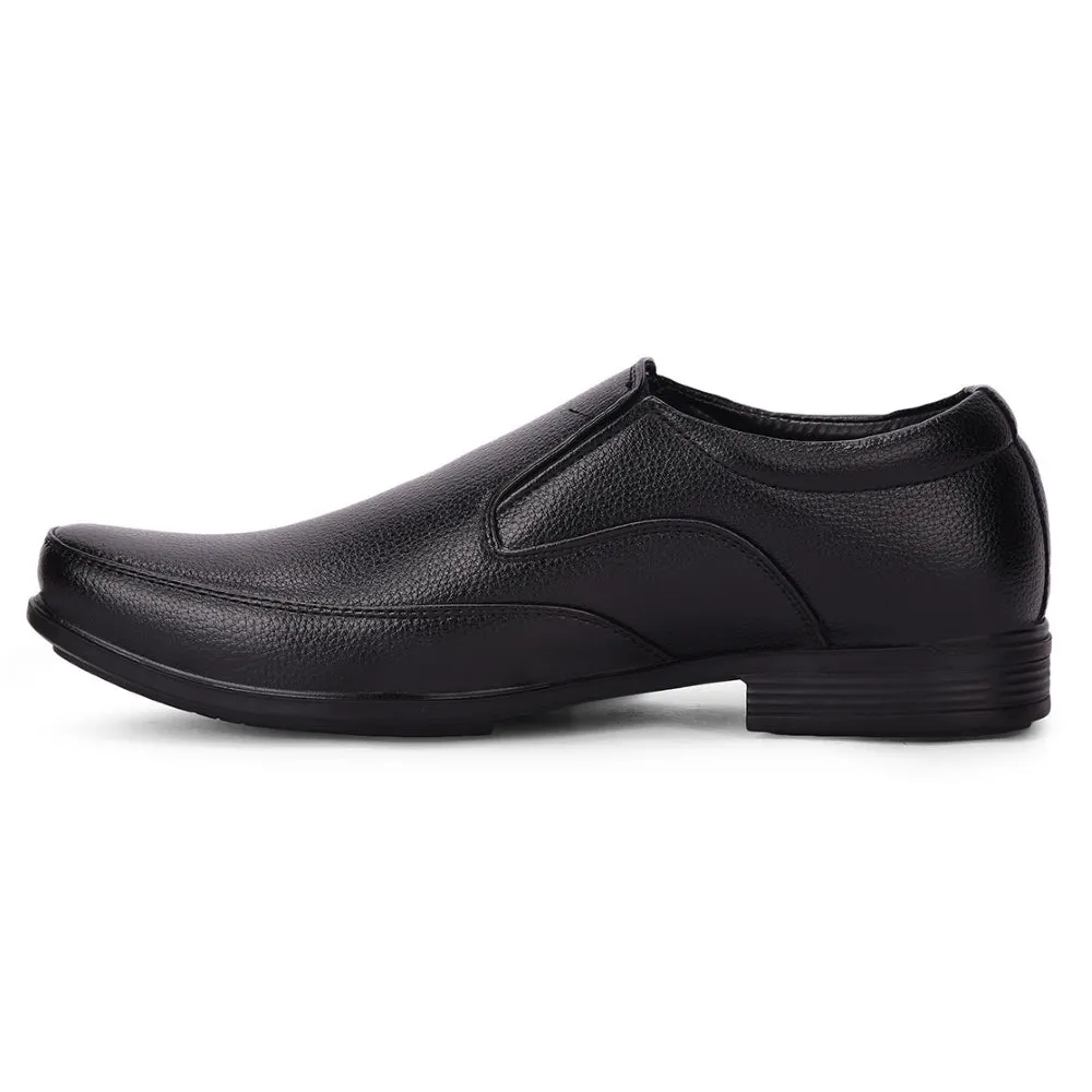 Fortune Black Formal Slip on Shoes For Men UVL-34 By Liberty dance - fitness shoes MoistureWicking