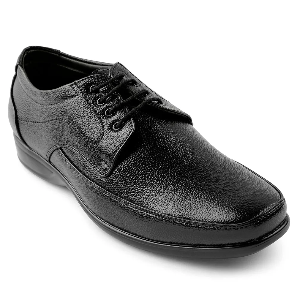 school - run running shoes Moisture Wicking Liner Fortune Black Lacing Formal Derby Shoes For Men HML-5E By Liberty