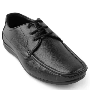 Fortune Black Lacing Formal Derby Shoes For Men HML-6E By Liberty supination - control - feature shoes
