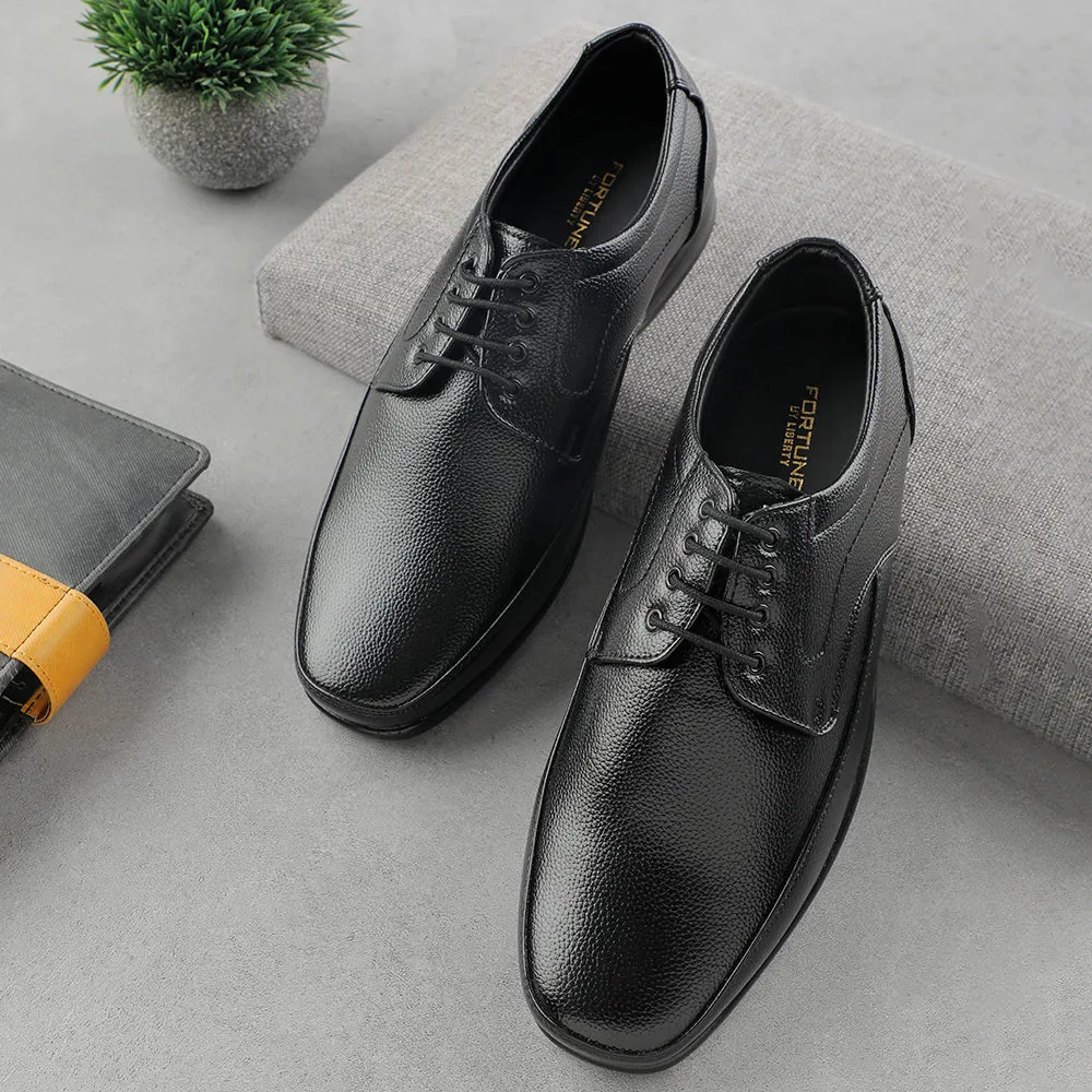 daytime - running appeal Thermal Regulation Layers Fortune Black Lacing Formal Derby Shoes For Men HML-6E By Liberty