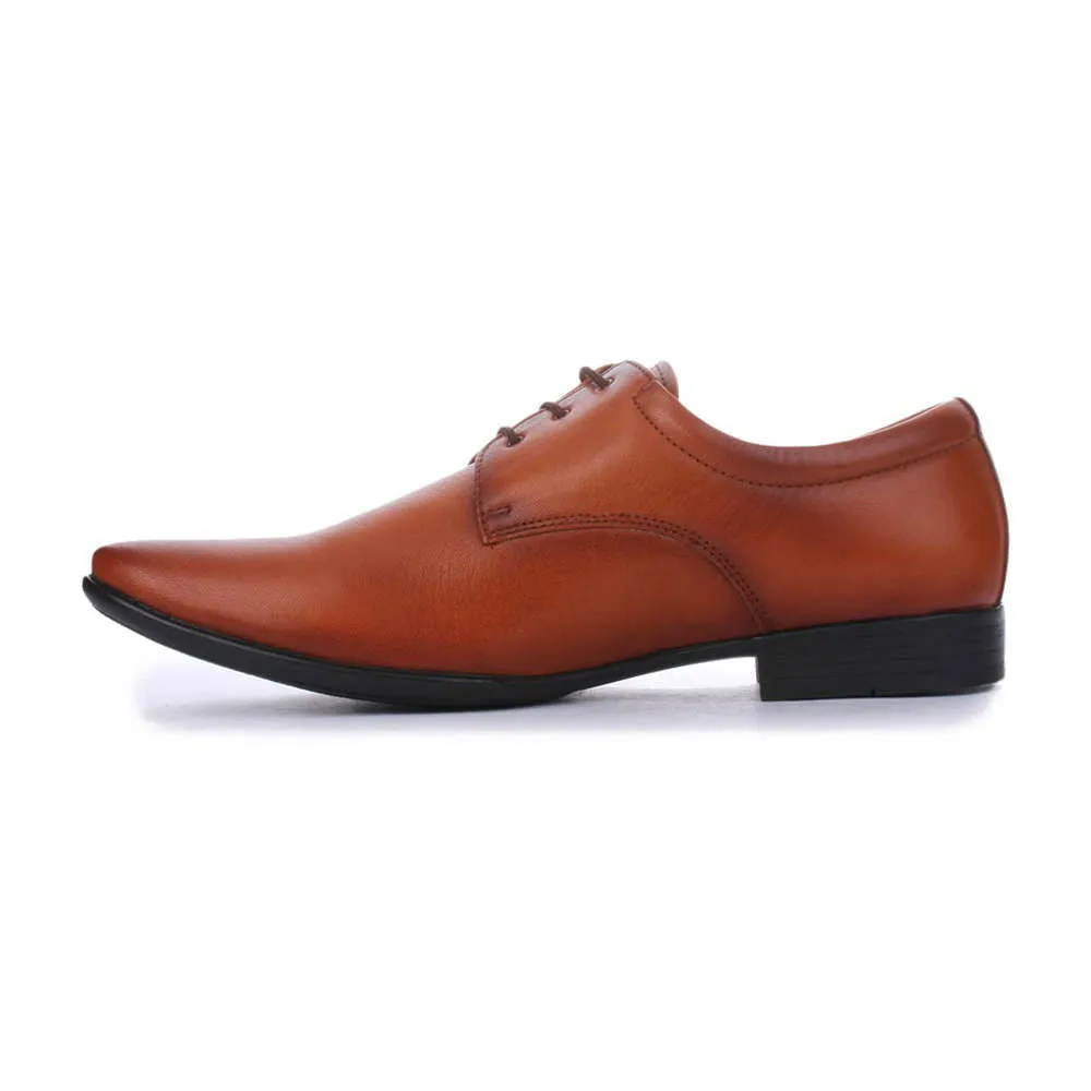 Foot Arch Support Neutral Stride Alignment Fortune Brown Classic Oxford Shoes For Men FL-034 By Liberty