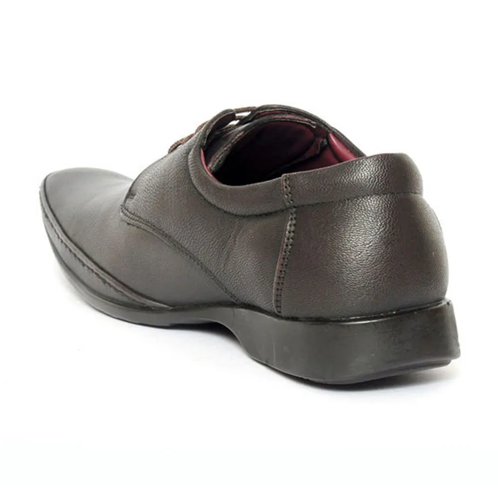 hook - and - loop shoes Fortune (Brown) Classic Oxford Shoes For Men FL-510 By Liberty