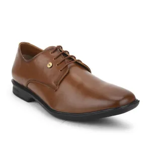 dusk run running wear Fortune Brown Formal Lace Up Derby Shoes For Men LUCIO-201 By Liberty