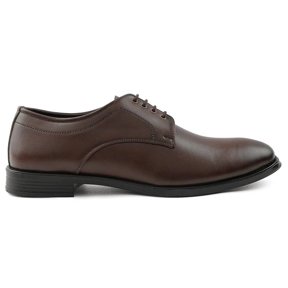 Fortune Brown Lacing Formal Oxford Shoes For Men HML-11E By Liberty running on ice shoes