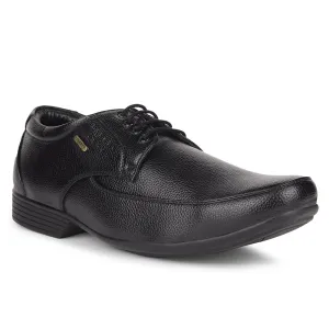 mud running gear Fortune By Liberty HIL-10 Formal Derby Shoes For Men - Black