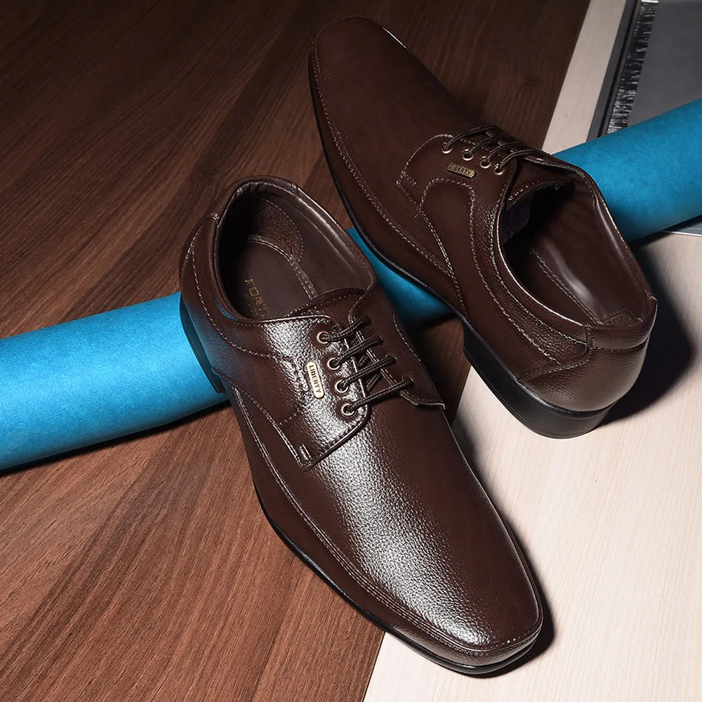 casual - runner shoes urban running shoes Fortune By Liberty HIL-7 Formal Derby Shoes For Men - Brown