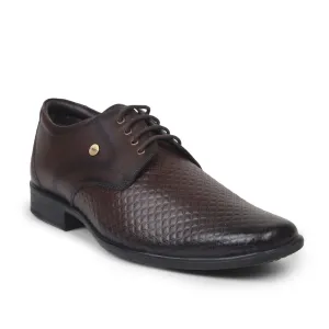 Grip Fortune By Liberty Men LB-28-01E Brown Formal Lacing Shoes