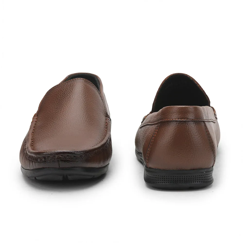 Fortune (Tan) Casual Loafer Shoes For Men HOL-106 By Liberty Ankle Collar Padding baseball shoes