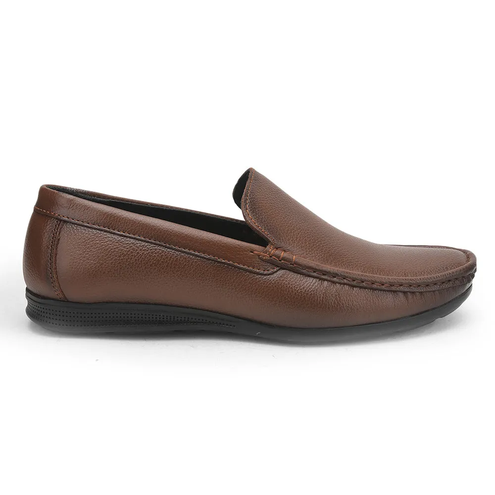 Fortune (Tan) Casual Loafer Shoes For Men HOL-106 By Liberty Propulsion Plate Technology quick-drying