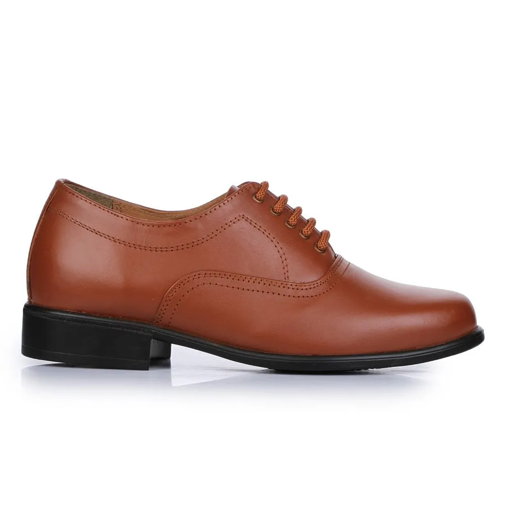Fortune (Tan) Classic Oxford Shoes For Men 7168-04 By Liberty Water Drainage Channels Quick Response