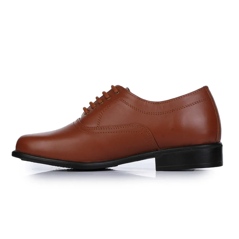 Fortune (Tan) Classic Oxford Shoes For Men 7168-04 By Liberty High Mileage