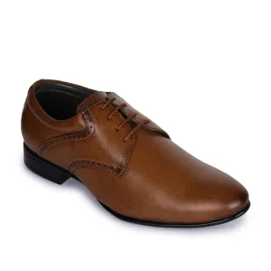 Fortune (Tan) Derby Shoes For Men A13-03 By Liberty Molded Chassis