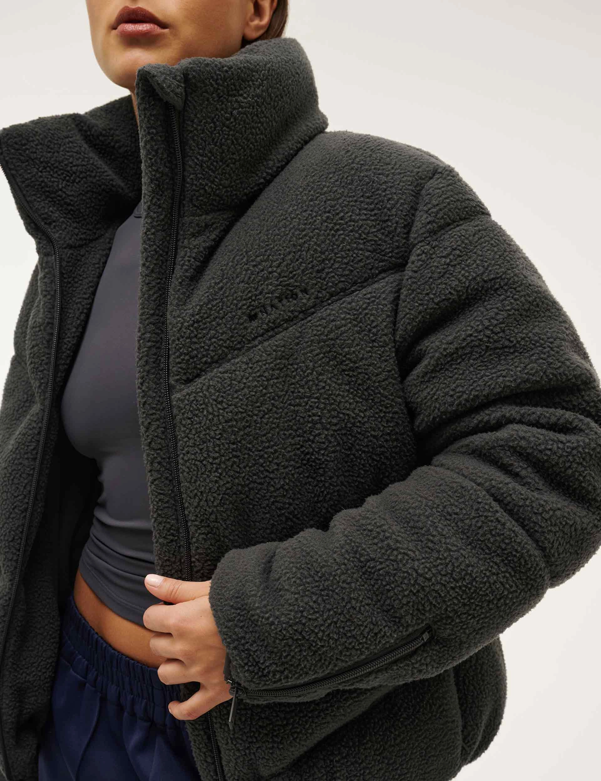 FadeResistant Finish Fortune Sherpa Jacket - Marine Blue