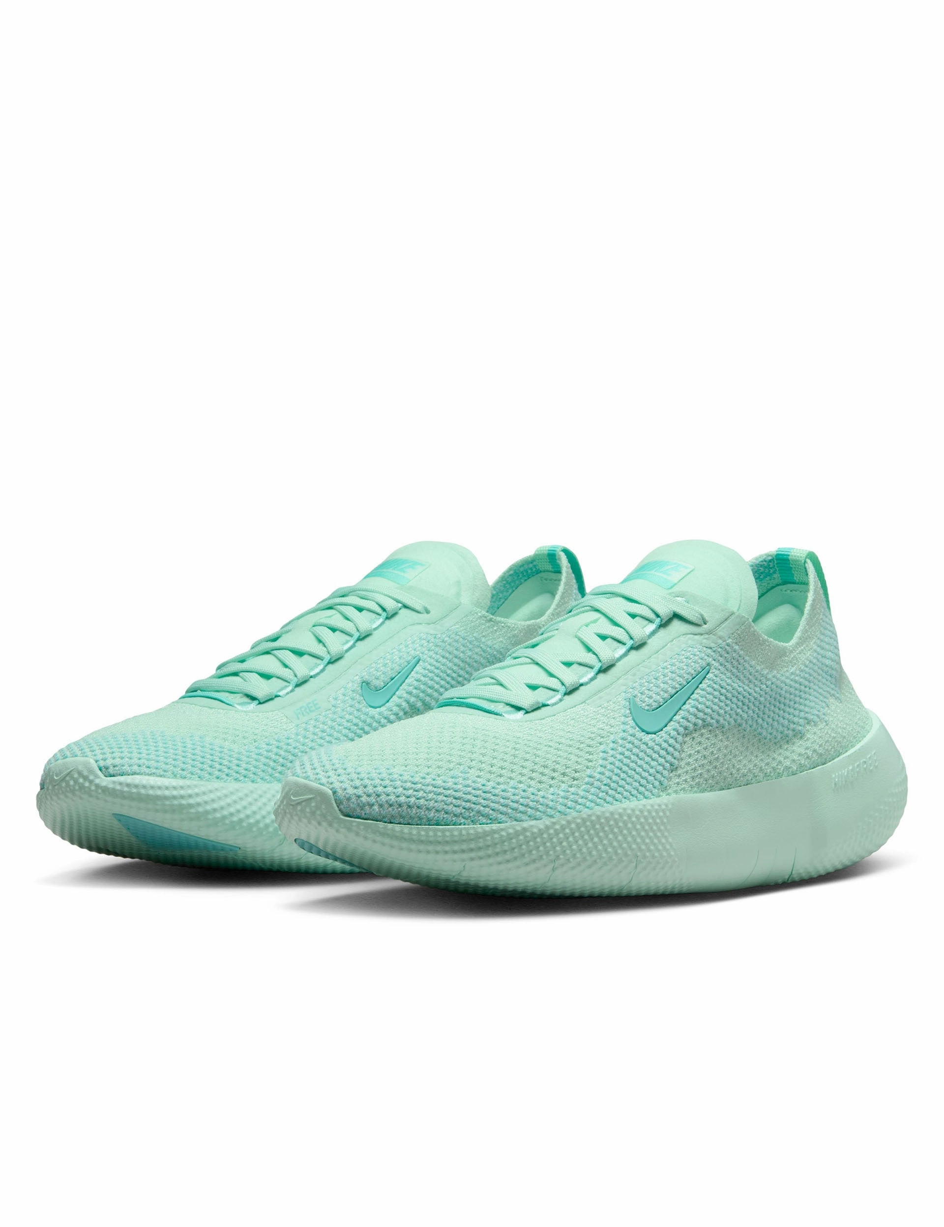 Free 2025 Shoes - Mint Foam/Bleached Turquoise/Glacier Blue Geometric Flex Grooves adult running shoes