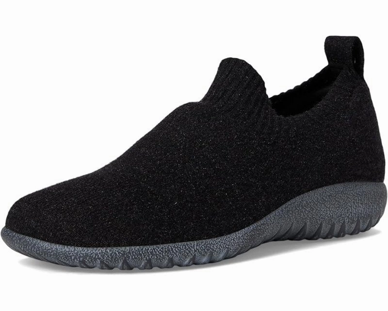 Reflective accents Noble Grace Naot Women's Nuku - Black Knit