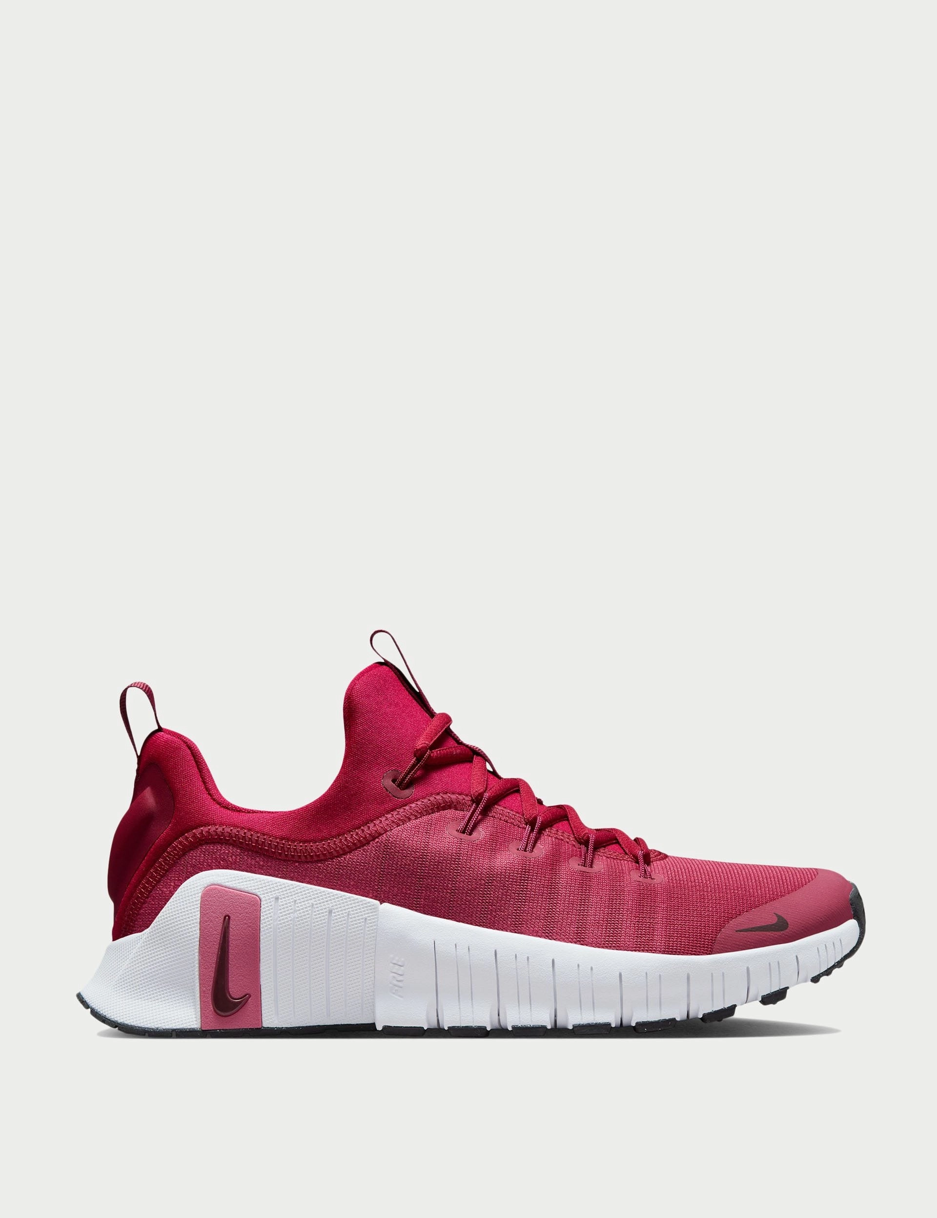 adjustable - lacing running shoes Free Metcon 6 Shoes - Sweet Beet/Noble Red/Burgundy Crush