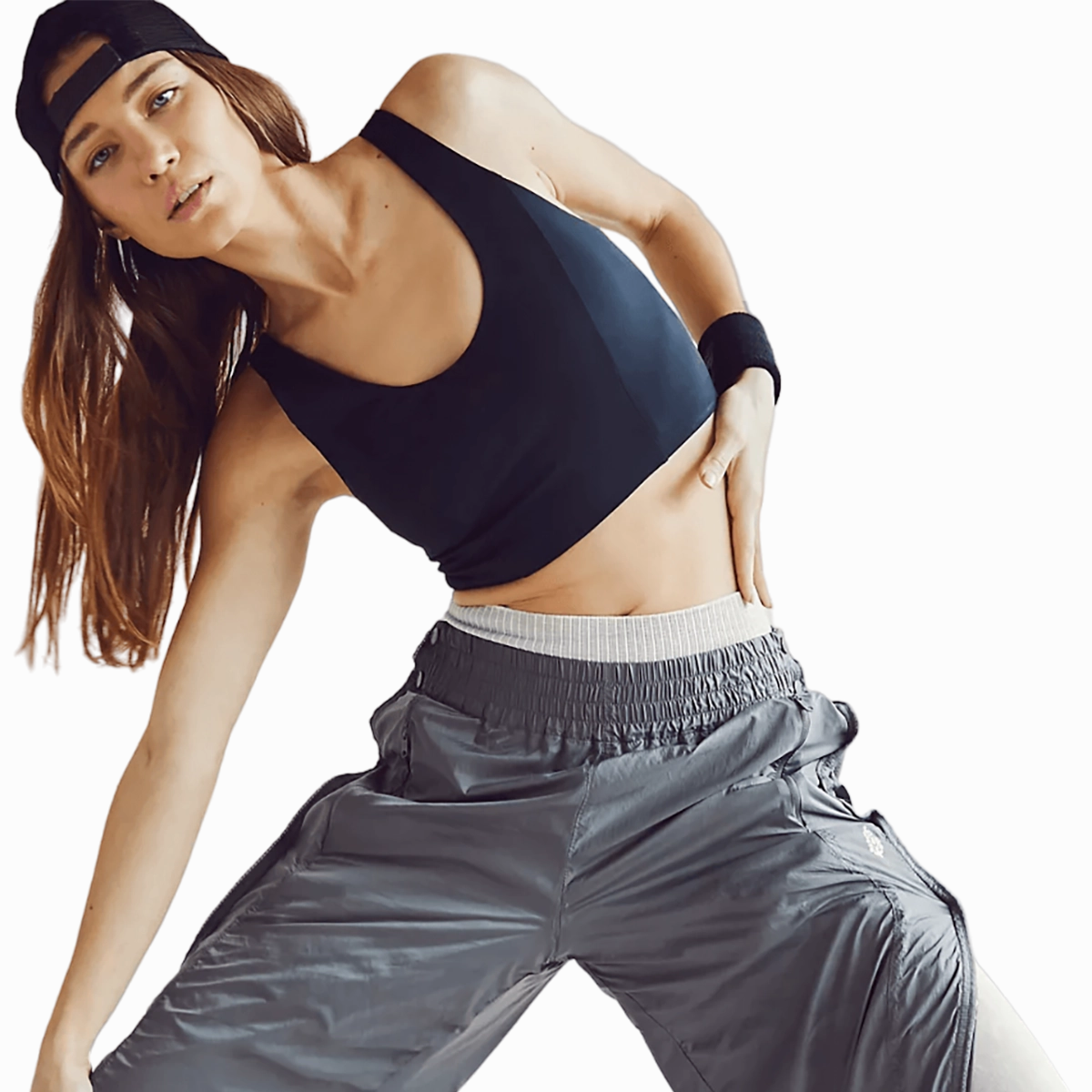 Free People She's Got Rhythm Cropped Tank QuickDryingTech