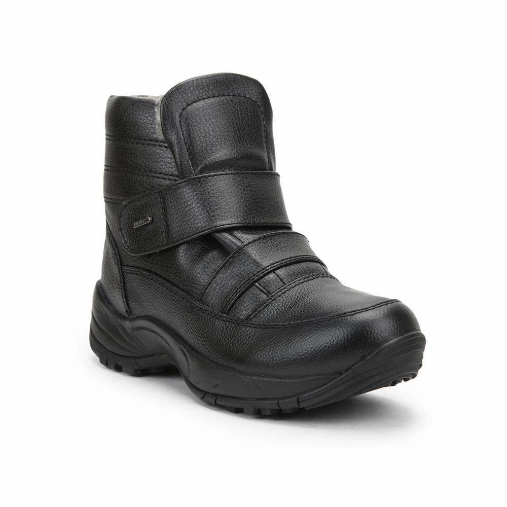 Freedom By Liberty Mens EVREST-FUR Casual Black Lacing Boots Cold weather defense