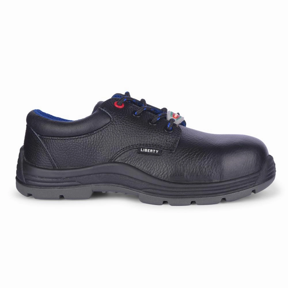 EVA foam cushioned fabric shoes Freedom By Liberty Mens SURKSHA2CJ Black Safety Lacing Shoes