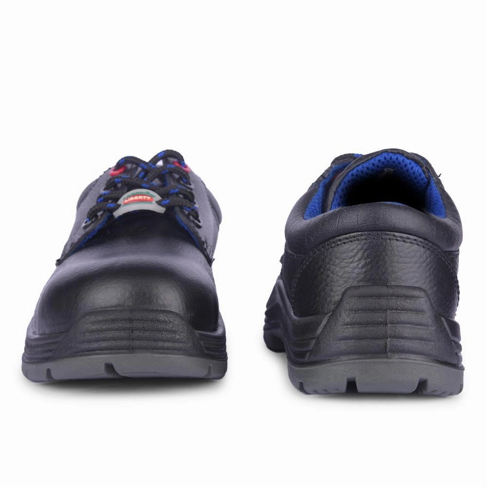 rocker - sole shoes Freedom By Liberty Mens SURKSHA2CJ Black Safety Lacing Shoes