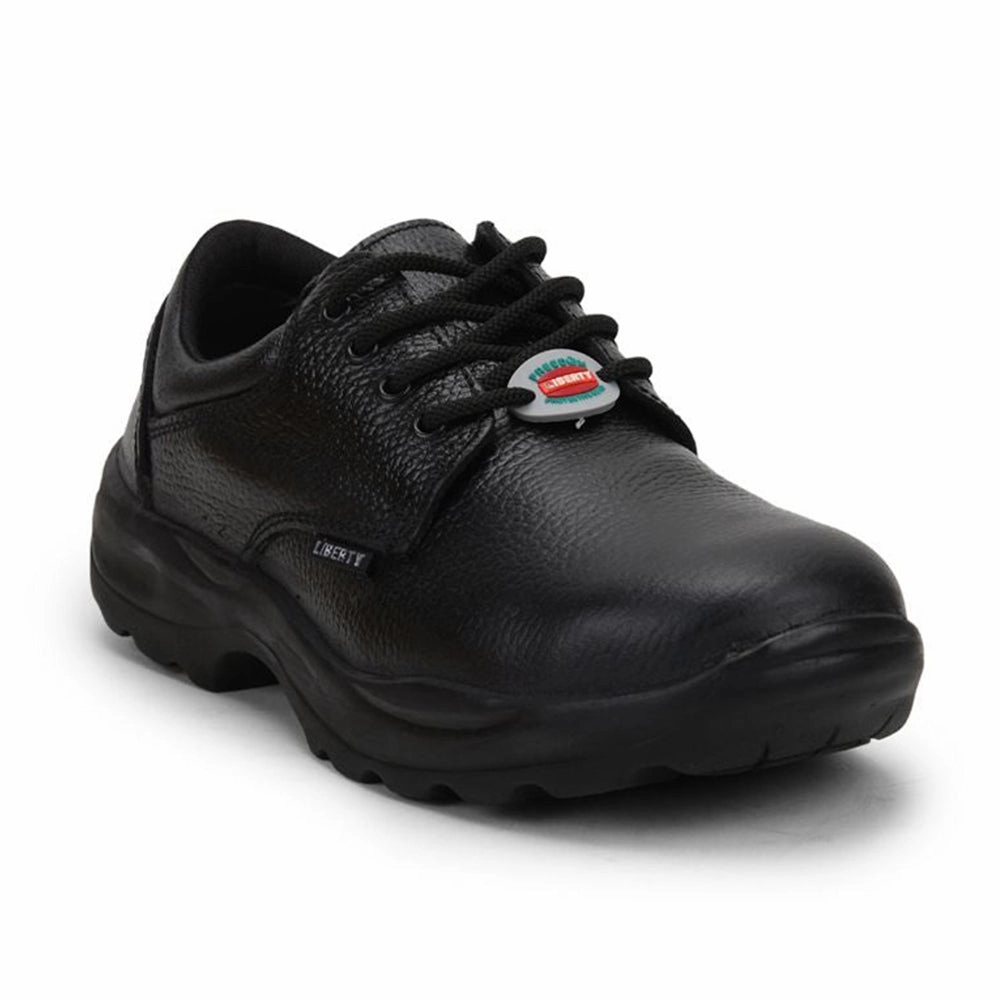Freedom Casual (Black) Safety Hard Toe Shoes SHAKTI-HT By Liberty running in old tracks shoes