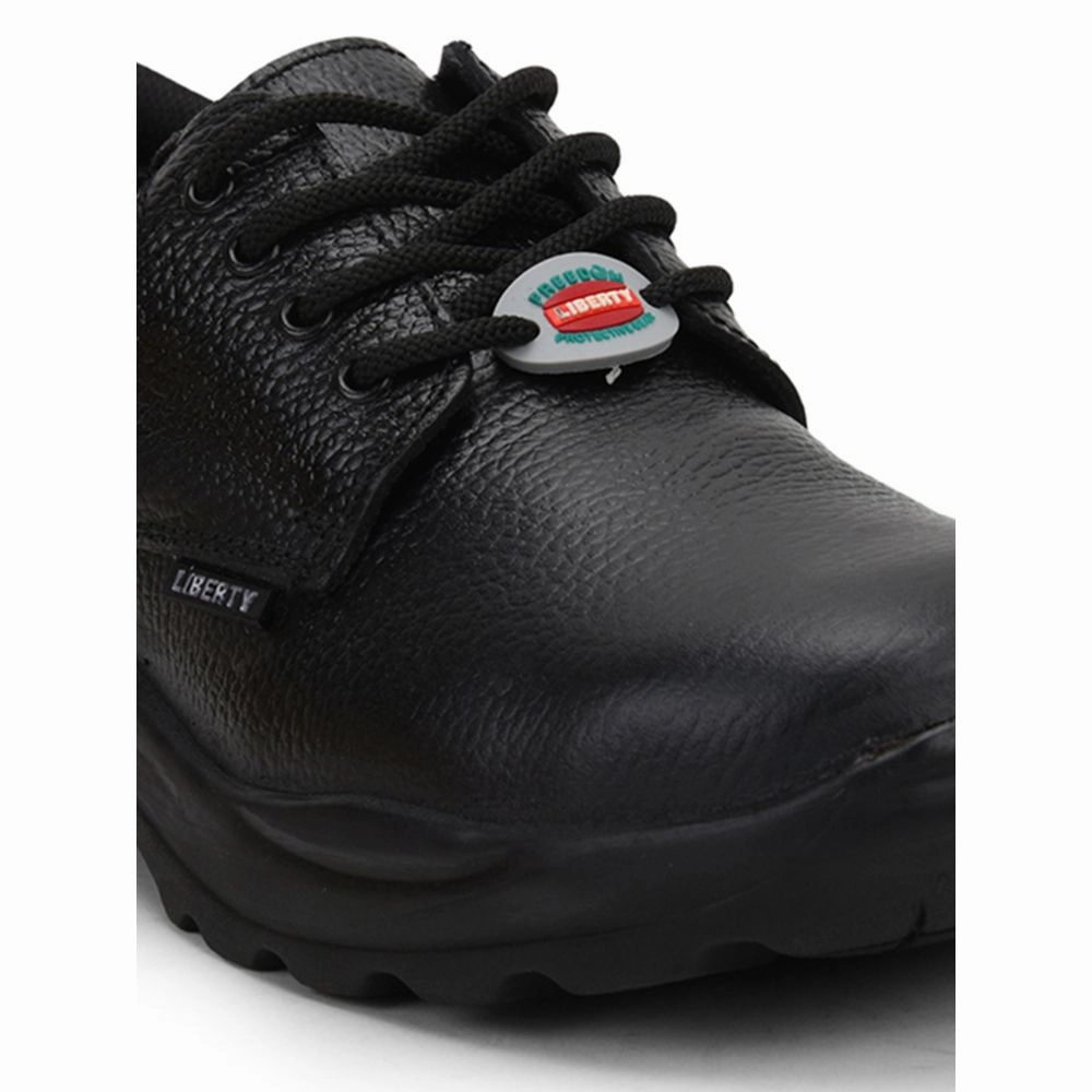 TpuMidsole Freedom Casual (Black) Safety Shock Proof Shoes SHAKTI-CT By Liberty