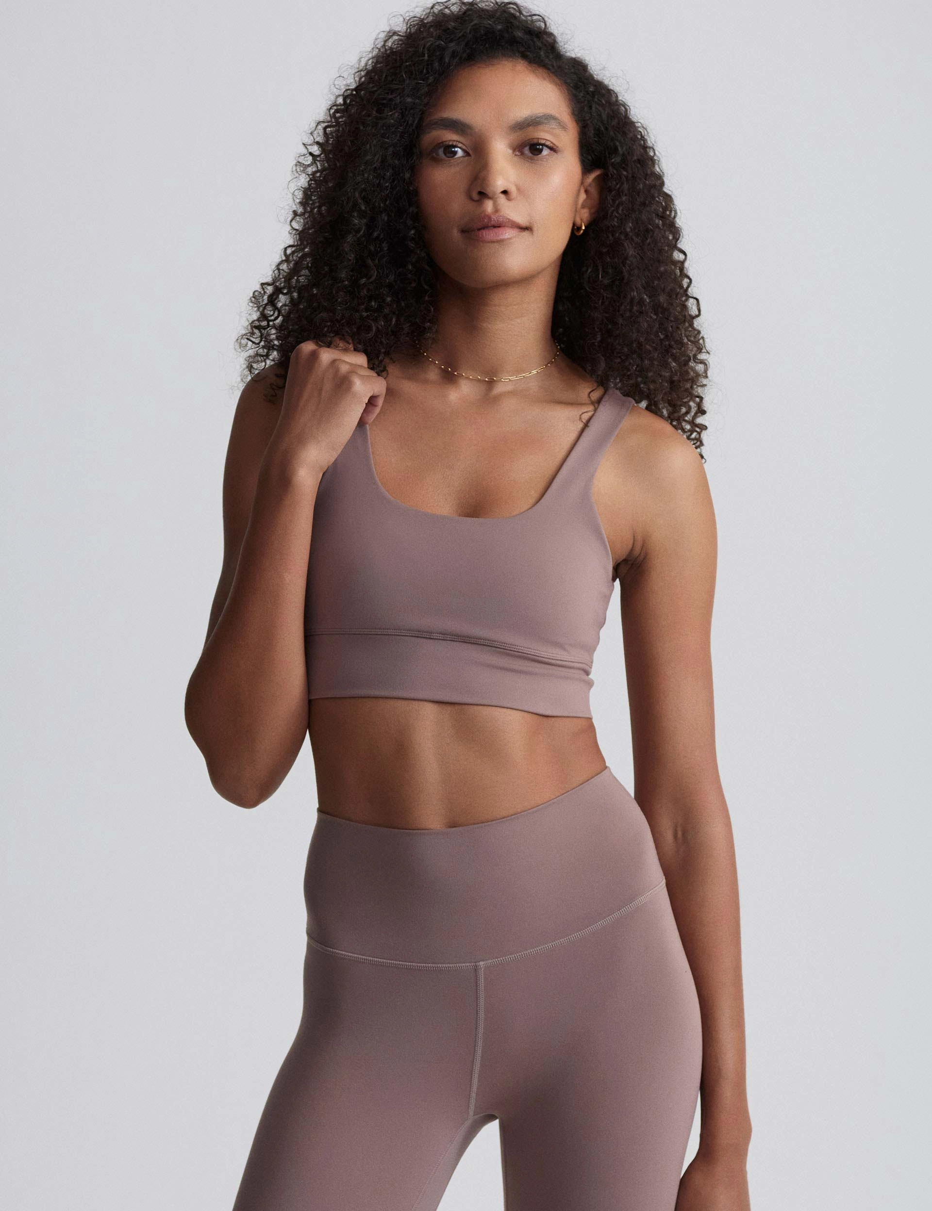 FreeSoft Cori Bra - Deep Taupe Dance water-repellent