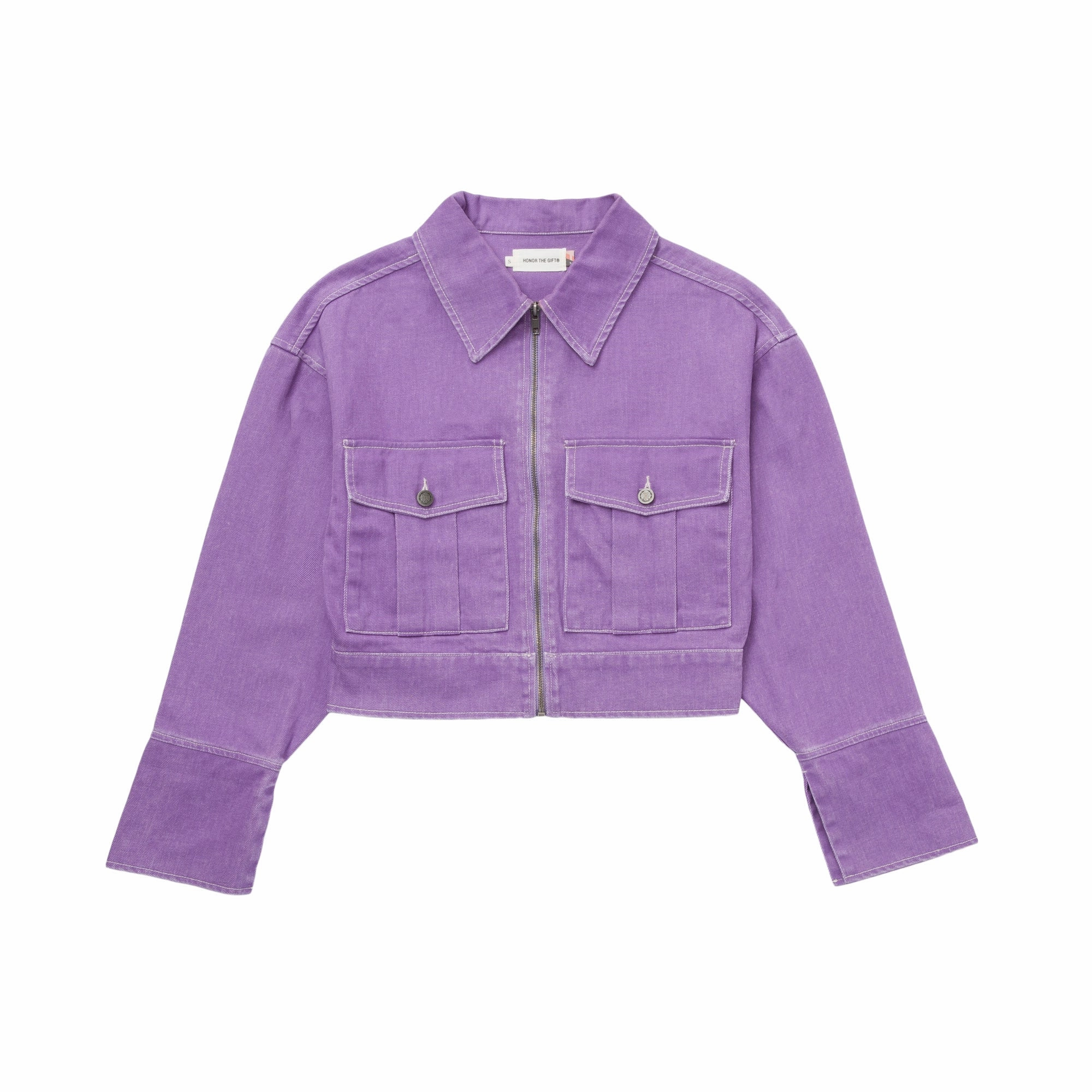 Organza Fit Women's Honor The Gift Oversized Workman Jacket 'Purple'