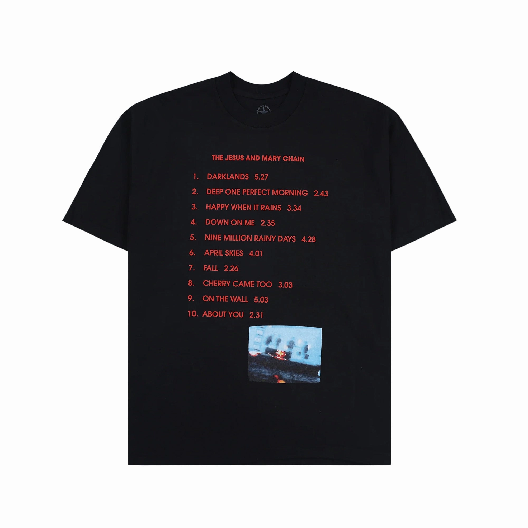 Pleasures Darklands T-Shirt 'Black' Myth Soul Cotton Glow