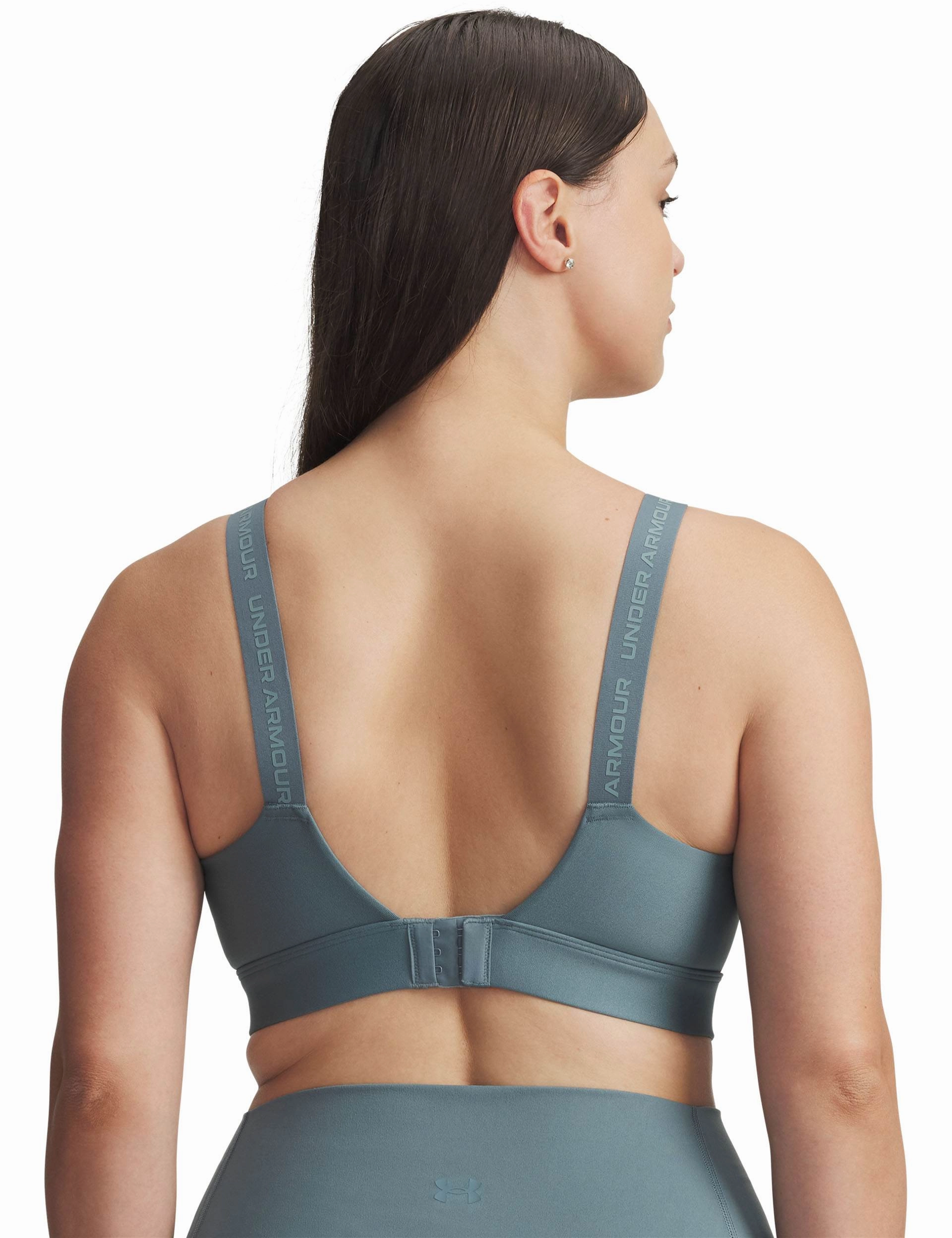 TaglessCollar Infinity 2.0 High Sports Bra - Jasper Blue/Serpentine