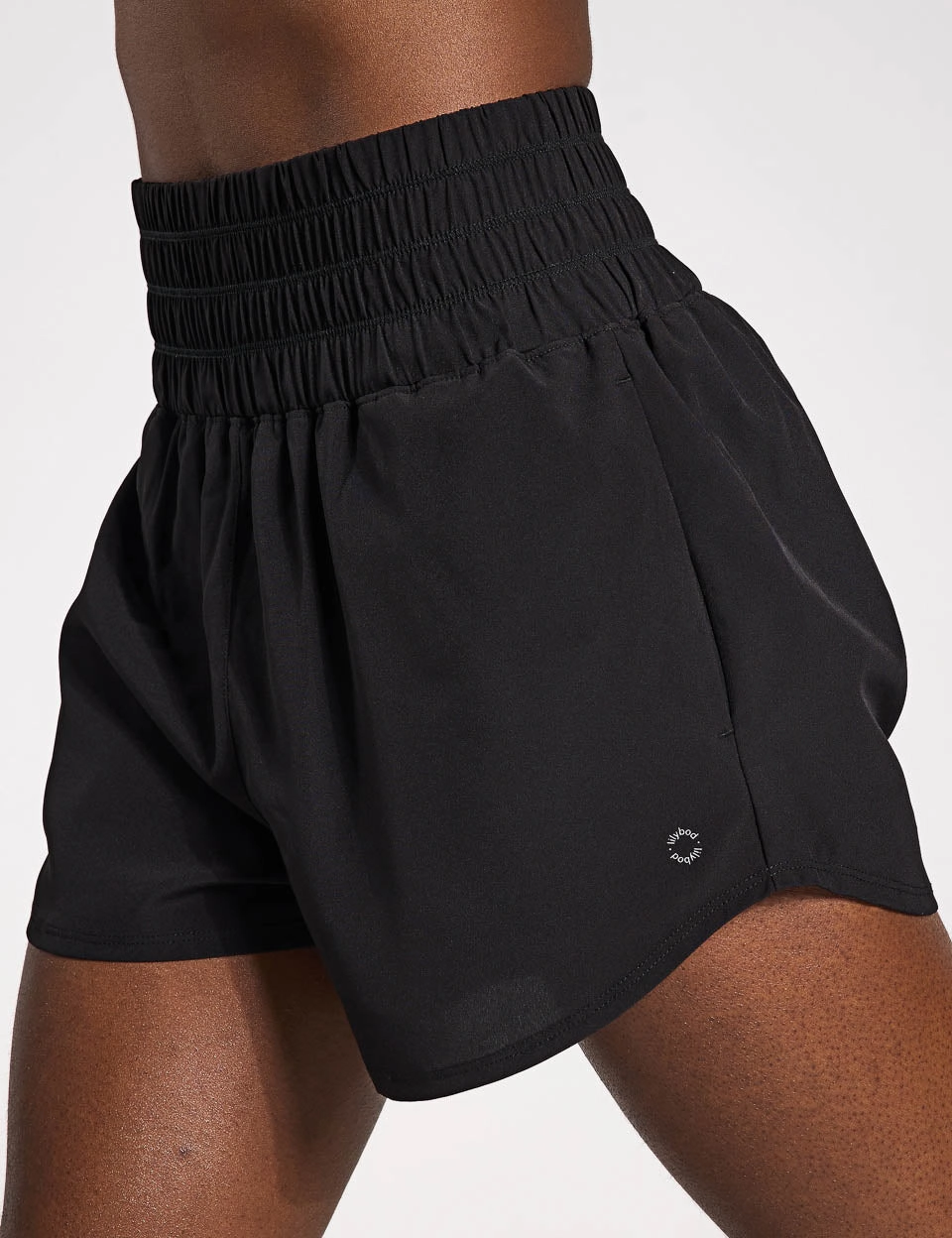 Easy Fit Bronte Running Short - Black