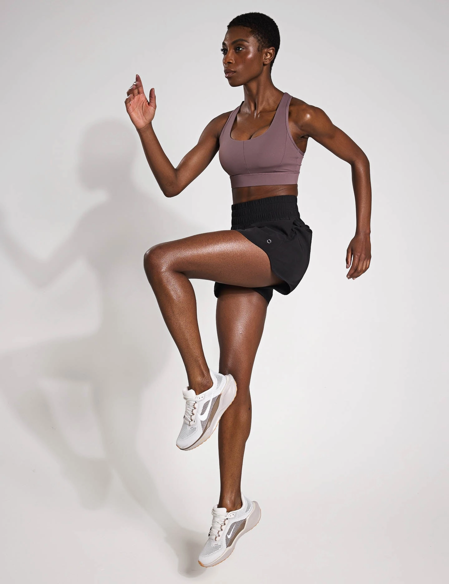 Quick Fit Design Bronte Running Short - Black