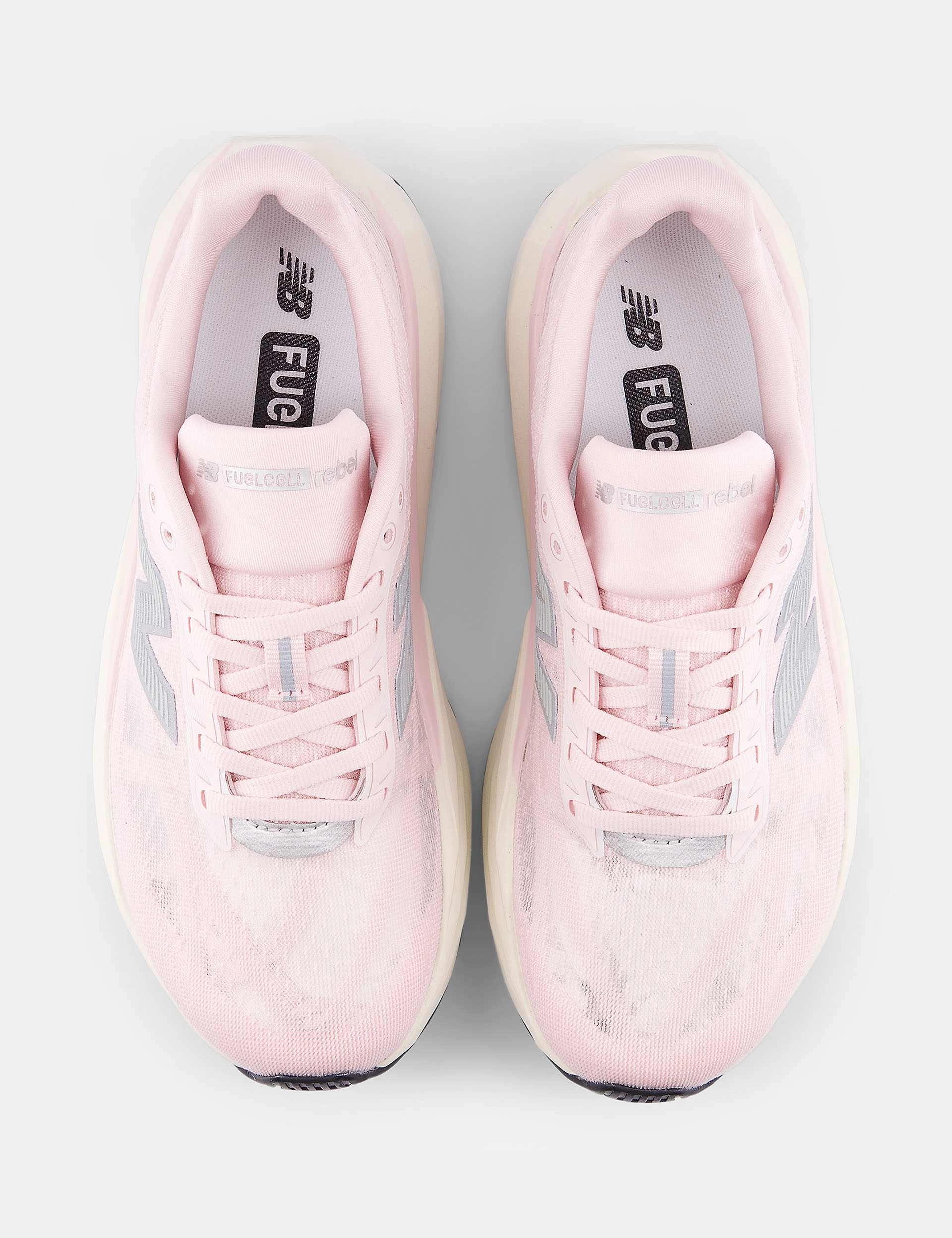 running in a 5K shoes hypoallergenic FuelCell Rebel v5 Shoes - Pink Granite