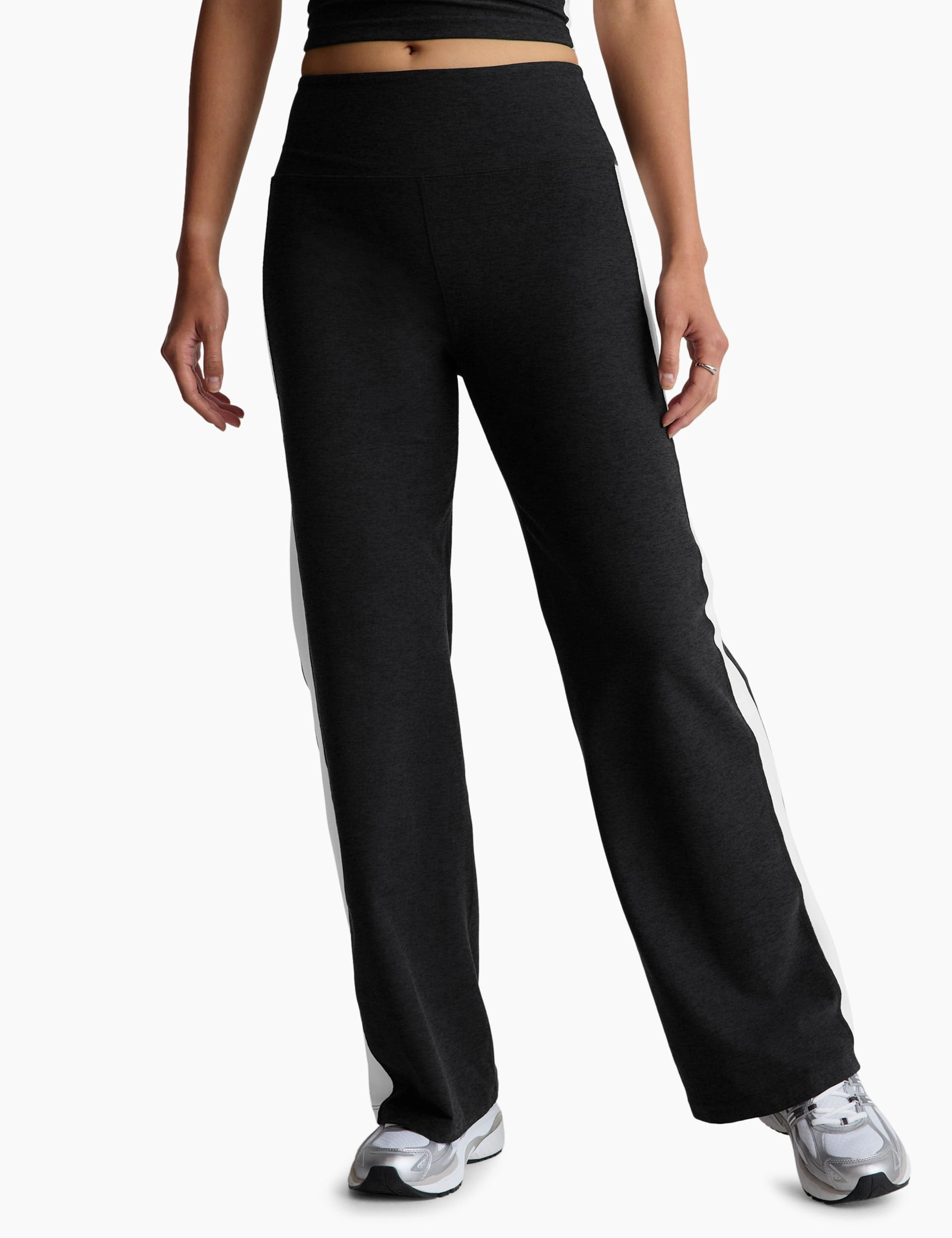 Spacedye Line Up Wide Leg Pant - Darkest Night/Cloud White Fast Drying